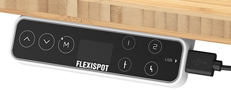 FlexiSpot E8 高さ調整ボタン